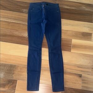 bebe Dark Blue Skinny Jeans